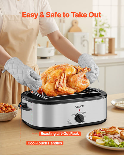 The Harvest Grand Foundation 20QT Self-Basting Roaster Suite