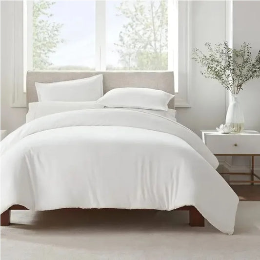Serta Simply Clean™ Pleated Duvet Cover – Queen