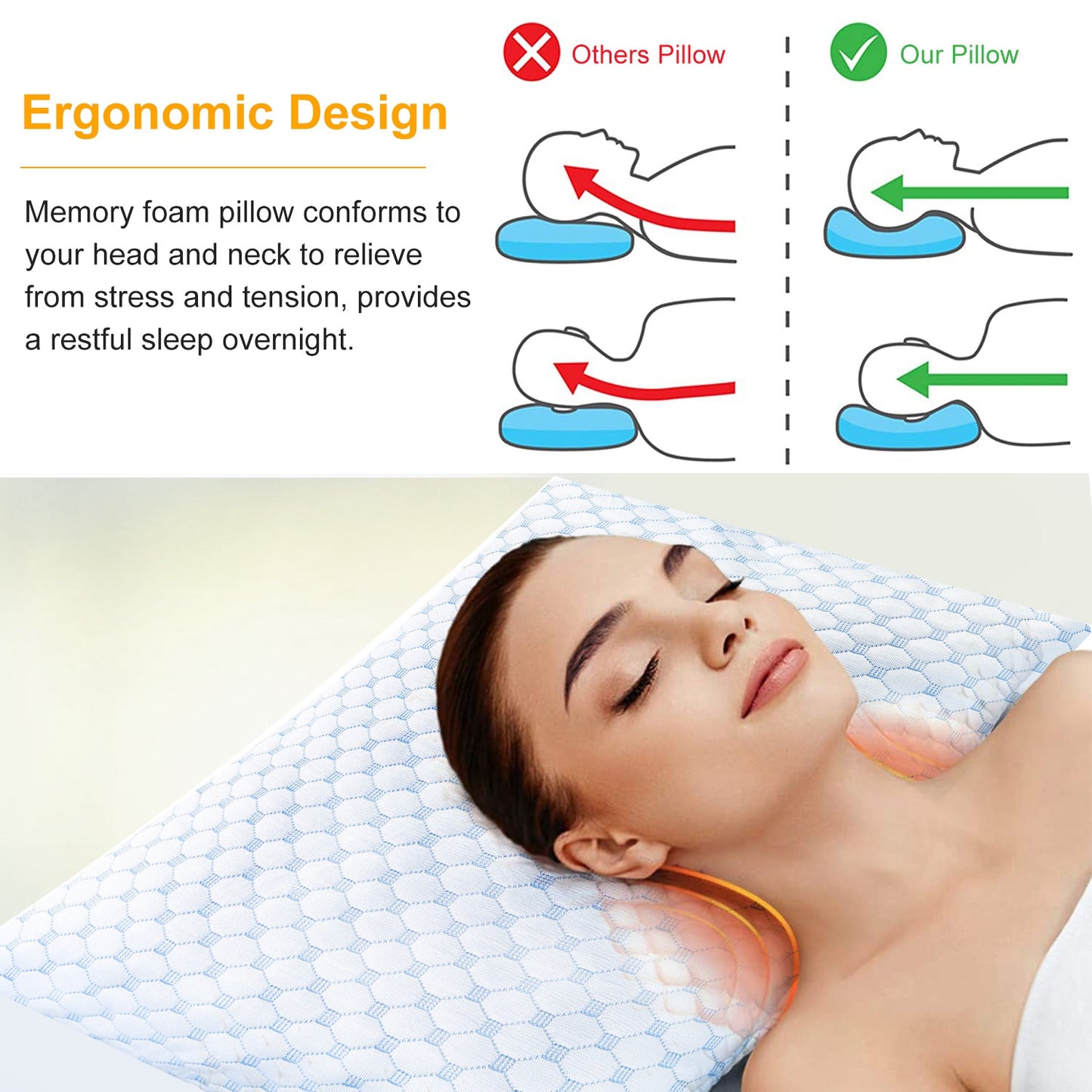 The Cloud-Nine Cooling Memory Foam Suite