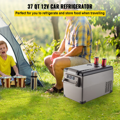 The Versa Nomad 37 Qt Dual-Zone Smart Fridge & Freezer
