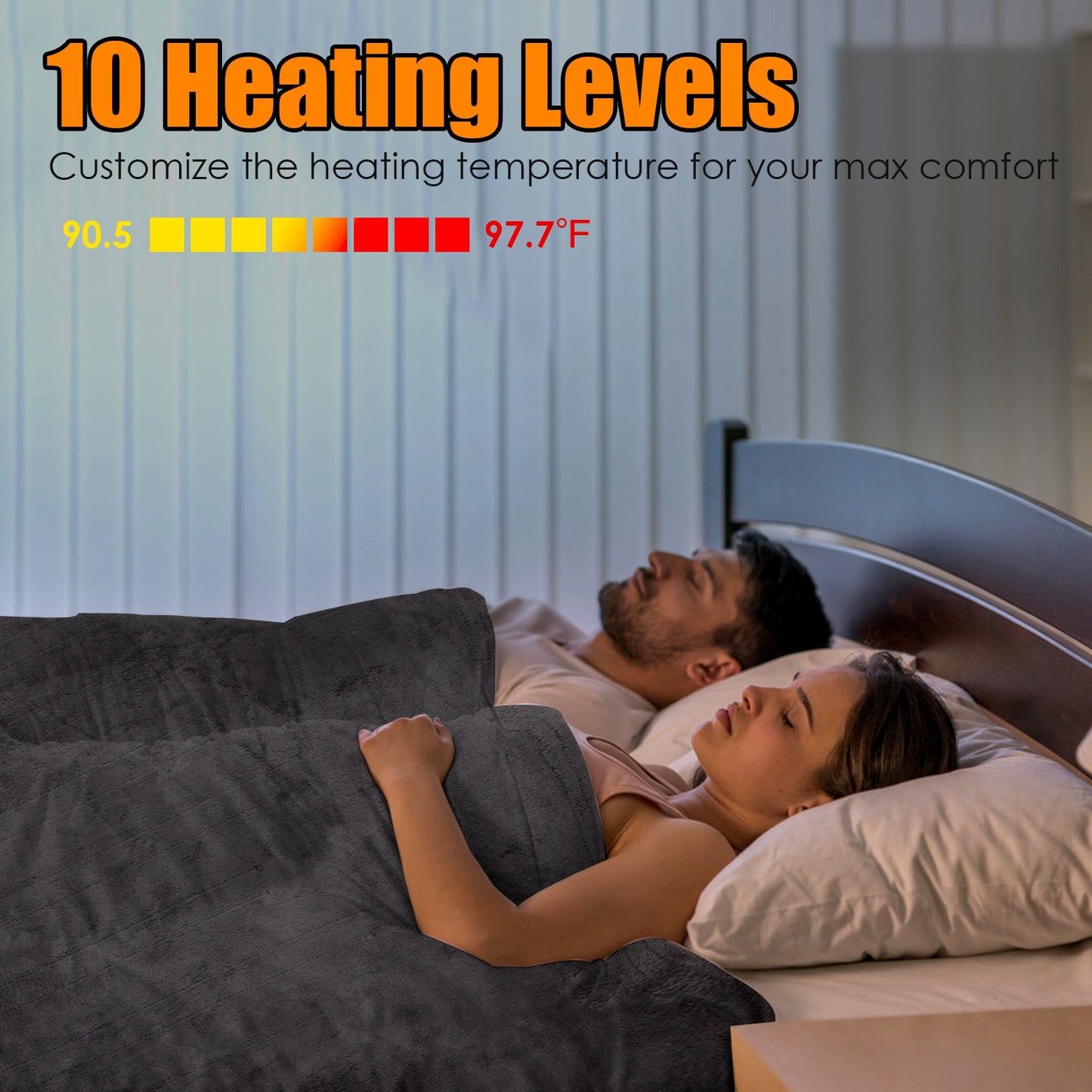 The Dual-Control King Foundation Heated Fleece Suite