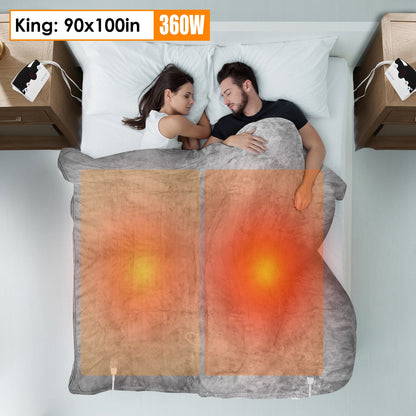The Dual-Control King Foundation Heated Fleece Suite
