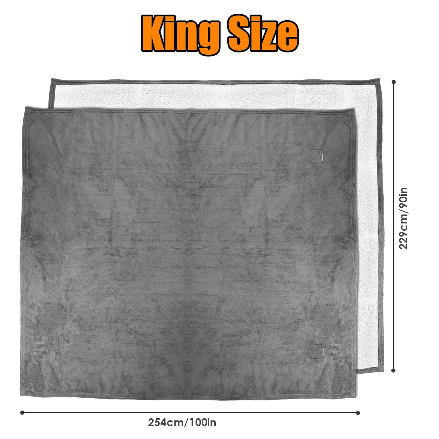 The Dual-Control King Foundation Heated Fleece Suite