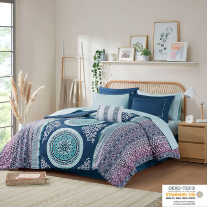 The Boho Sanctuary Queen Comforter & Sheet Suite