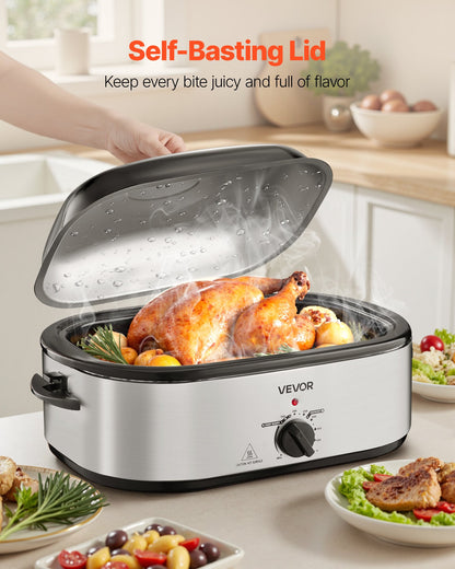 The Harvest Grand Foundation 20QT Self-Basting Roaster Suite