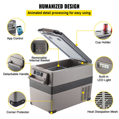 The Apex Nomad 48 Qt Smart 12V Fridge & Expedition Freezer