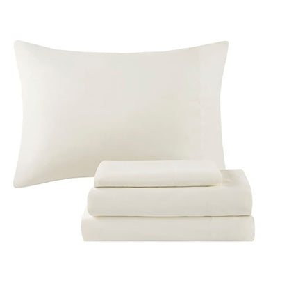 The Azure Grand Foundation 12-Piece Comforter & Cotton Sheet Suite