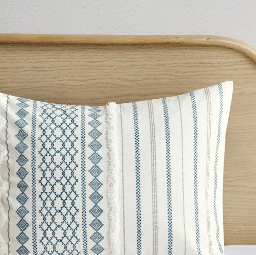 The Textured Chenille Cotton Duvet Set – Full/Queen