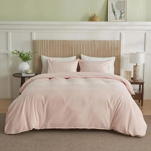 Serta Simply Clean™ Pleated Queen Duvet Cover
