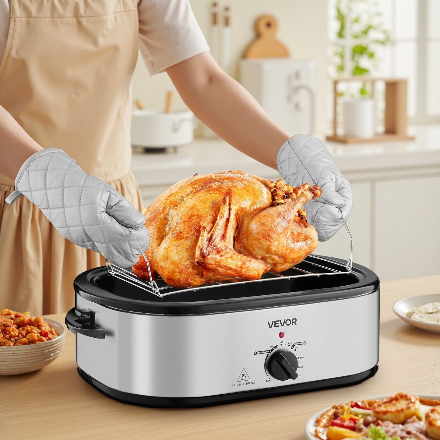 The Harvest Grand Foundation 20QT Self-Basting Roaster Suite