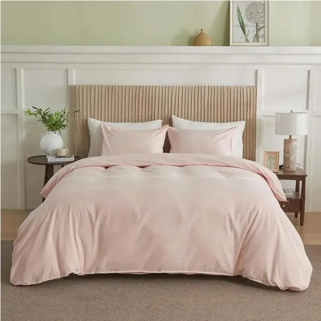 Serta Simply Clean™ Pleated Duvet Cover – Queen