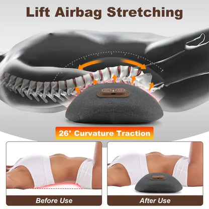 The Heated Lumbar Massager | 3-in-1 Heat, Vibration & Air Stretching