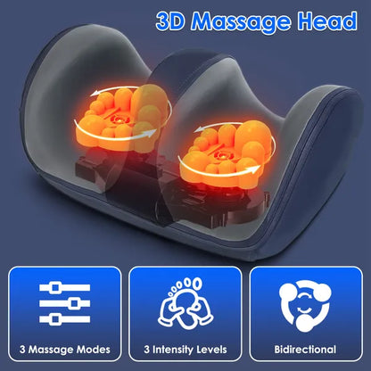 The Heated Shiatsu Massager | Multi-Zone Calf, Foot & Arm Relief