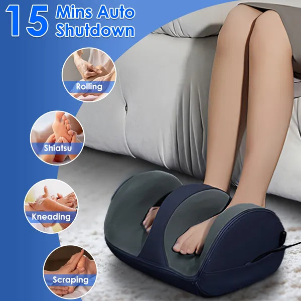 The Heated Shiatsu Massager | Multi-Zone Calf, Foot & Arm Relief