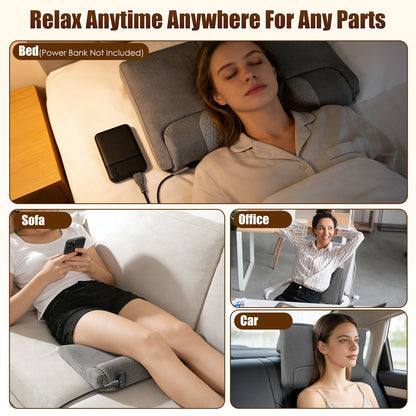 The Restoration Pillow | Multi-Level Heat & Vibration Therapy Suite