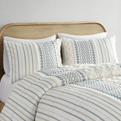 The Textured Chenille Cotton Duvet Set – Full/Queen