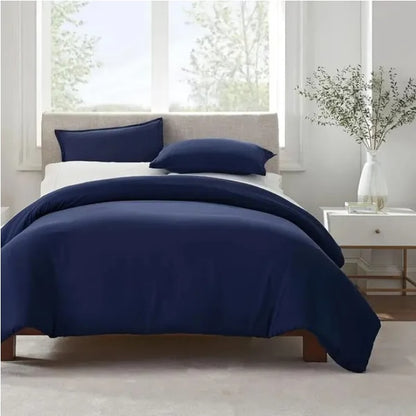 Serta Simply Clean™ Pleated Duvet Cover – Queen