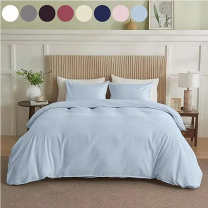 Serta Simply Clean™ Pleated Duvet Cover – Queen