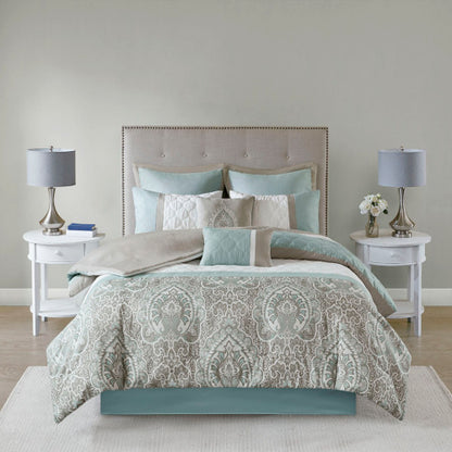 The Grand Foundation 8-Piece Queen Comforter Sanctuary