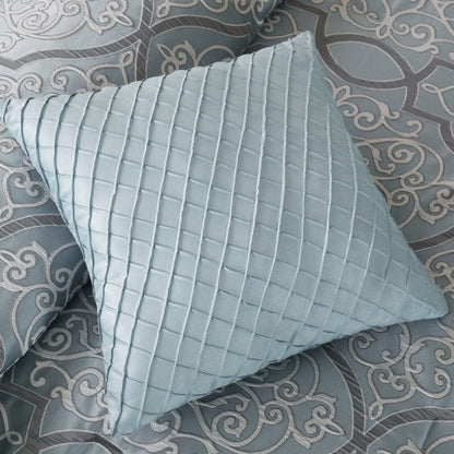 The Azure Grand Foundation 12-Piece Comforter & Cotton Sheet Suite