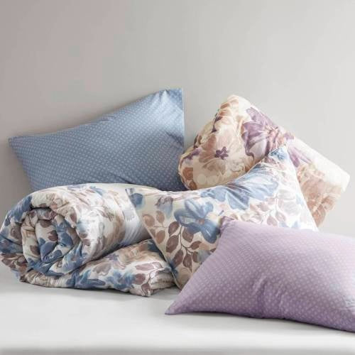 The Botanical Azure Foundation Queen Comforter & Sheet Suite