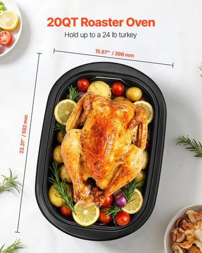 The Harvest Grand Foundation 20QT Self-Basting Roaster Suite